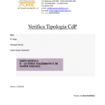 Verifica Tipologia Cdp